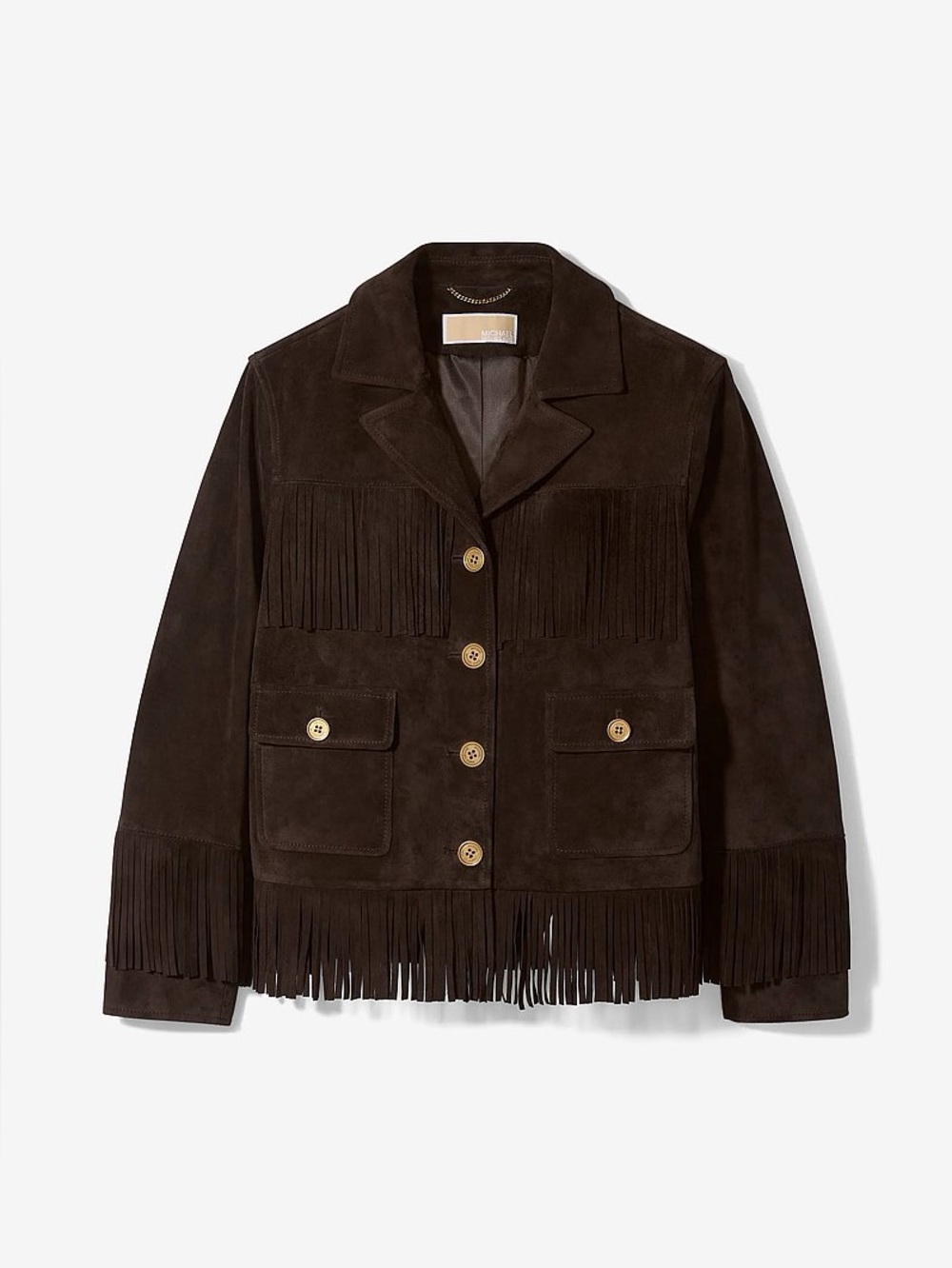 Michael Kors Fringe Suede Jacket